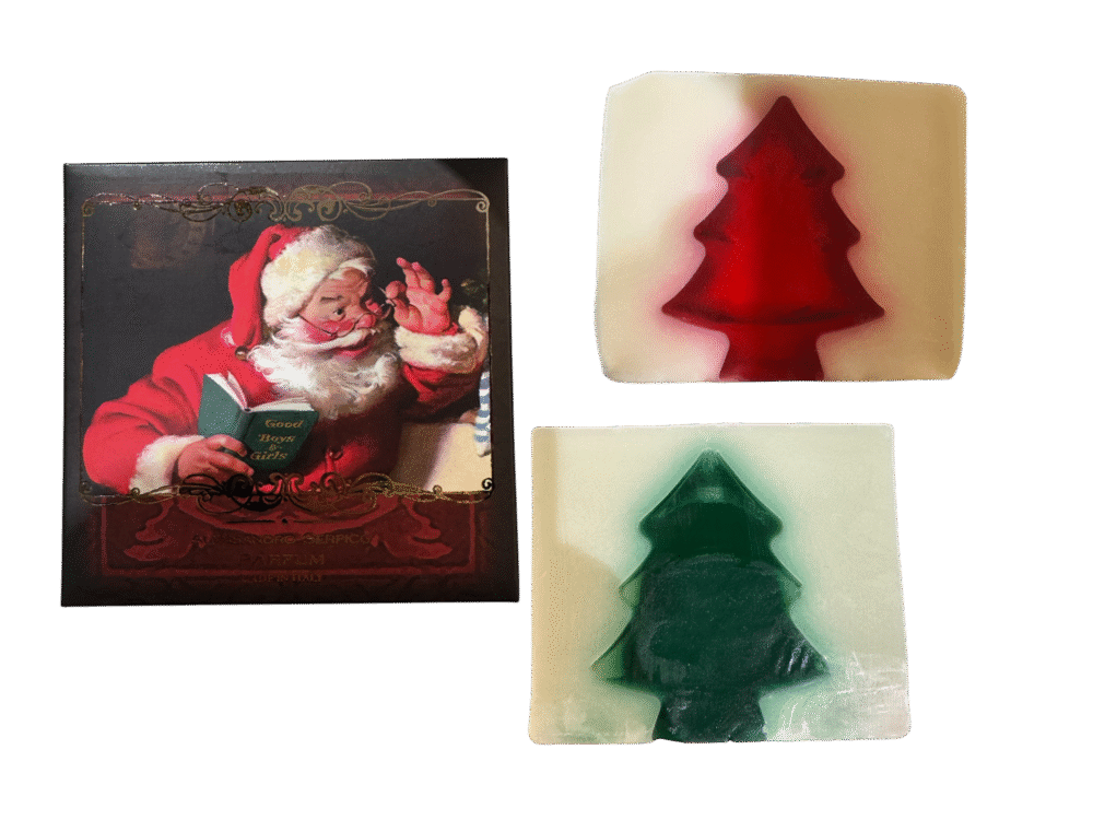 Sapone a forma di Albero di Natale